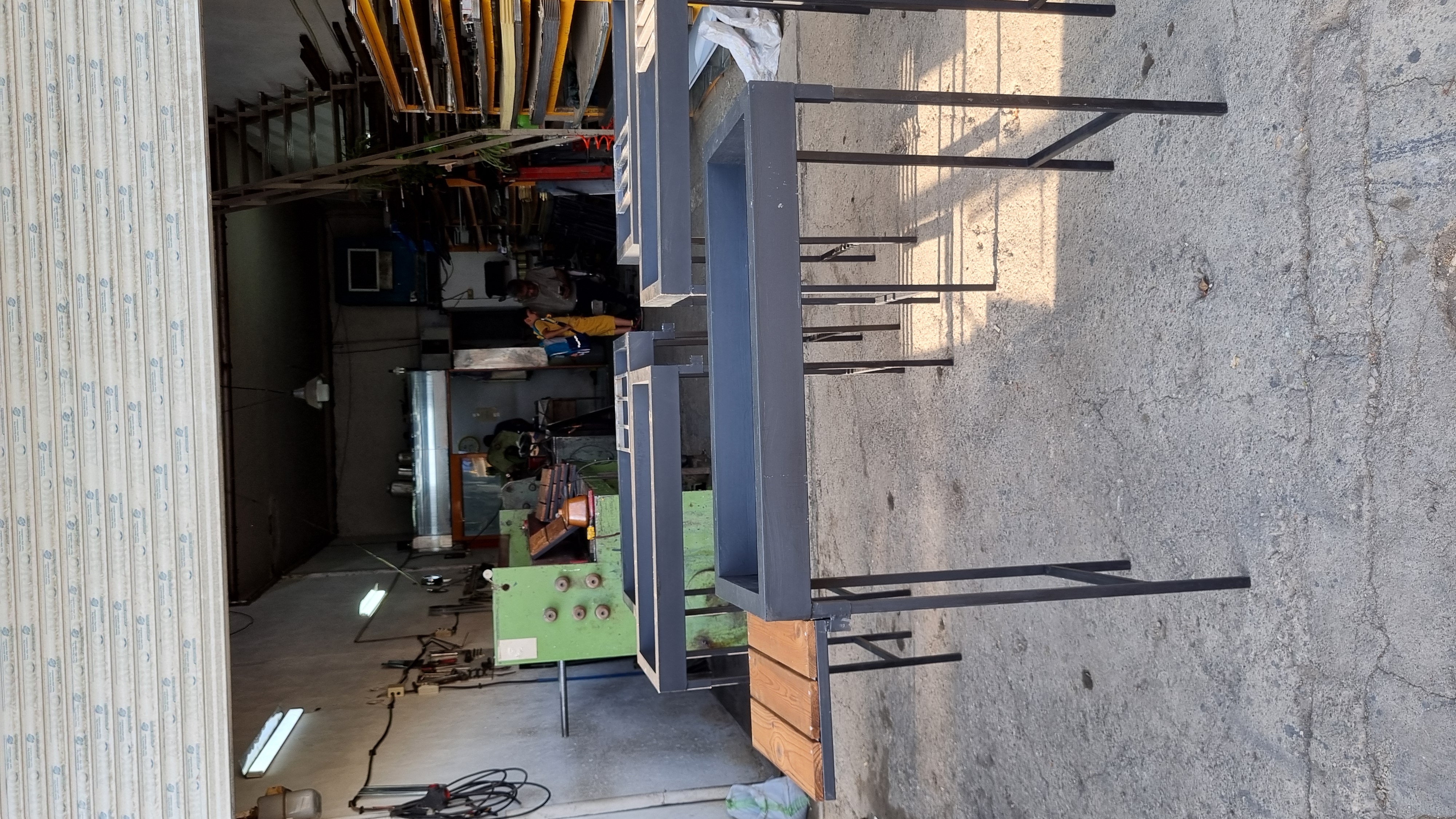 منقل ۴۰×۹۰ پایه جداشوبا میز بغل